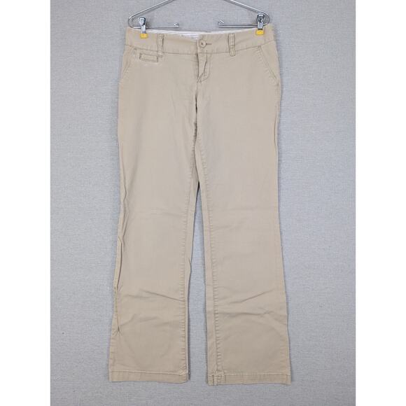 Mossimo Supply Co Chino Pants Fit 6 Junior's Size 9 Tan Boot Cut -0925F149 - Picture 1 of 7